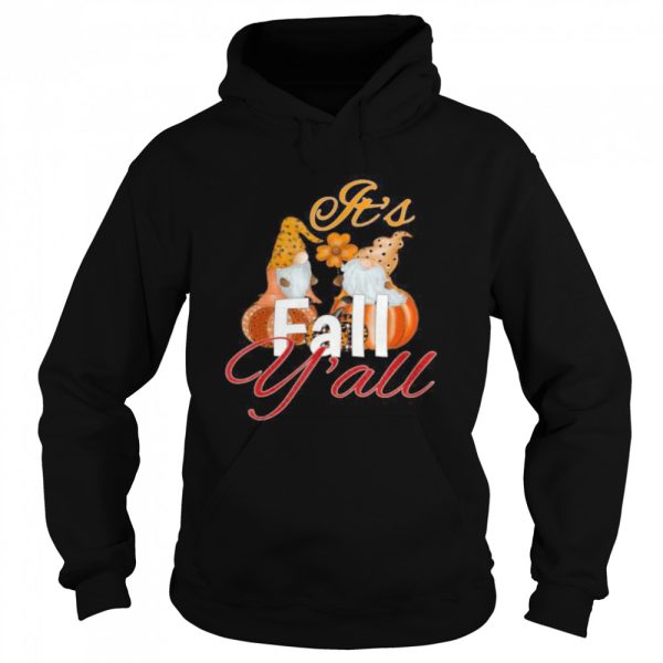 Cute funny Pumpkin gnome it’s fall y’all Thanksgiving shirt