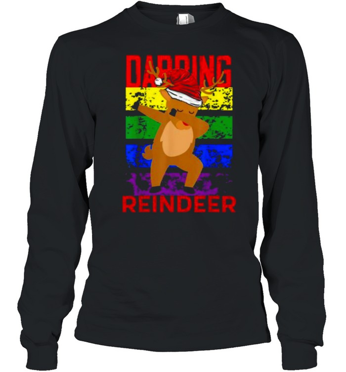 Dabbing Reindeer Merry Christmas 2021 Shirt Dabbing Reindeer Merry Christmas 2021 Shirt