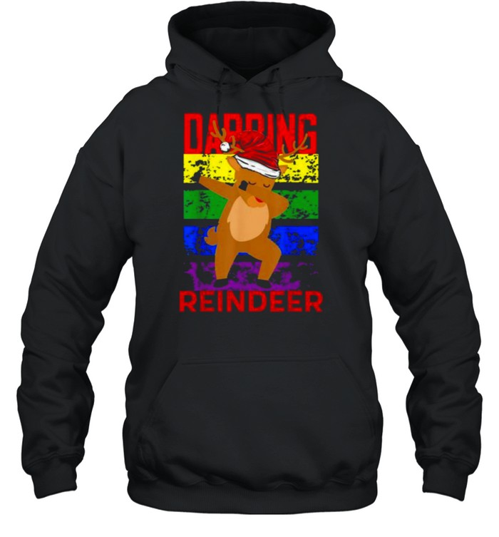 Dabbing Reindeer Merry Christmas 2021 Shirt Dabbing Reindeer Merry Christmas 2021 Shirt