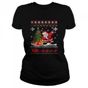 Dabbing Santa Claus Christmas T Shirt 2