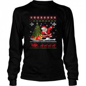 Dabbing Santa Claus Christmas T Shirt 3