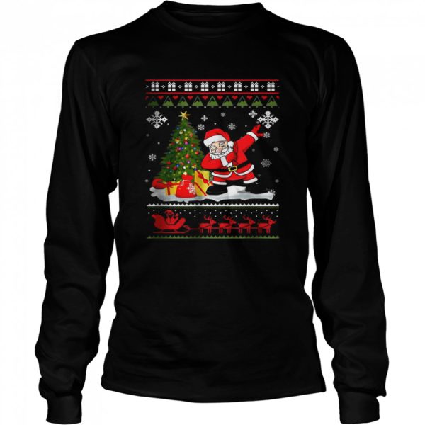 Dabbing Santa Claus Christmas T-Shirt