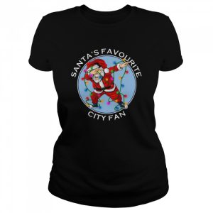 Dabbing Santa Manchester City Fan shirt