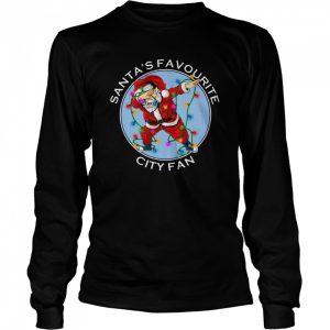 Dabbing Santa Manchester City Fan shirt 3