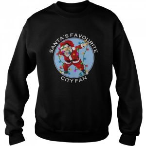 Dabbing Santa Manchester City Fan shirt 4