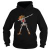 Dabbing Skeleton Cowboy Hat Halloween Dab shirt