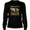 Dabbing With My Creeps Halloween Funny Matching Fiends shirt