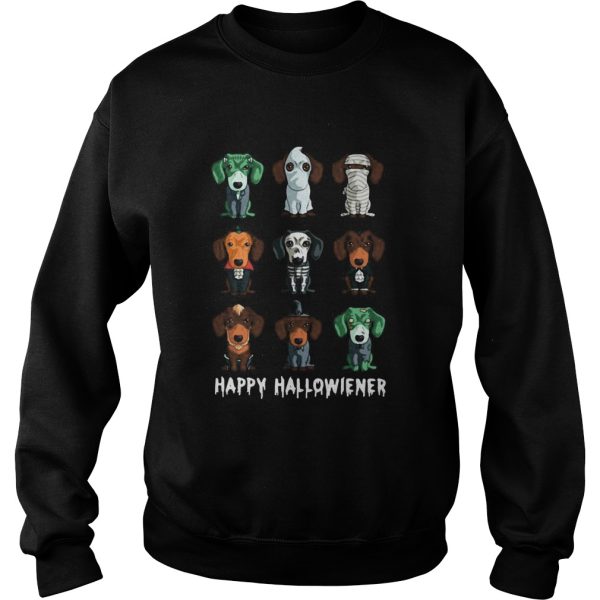 Dachshund Happy Halloween shirt