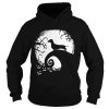 Dachshund in the midnight moon Halloween shirt