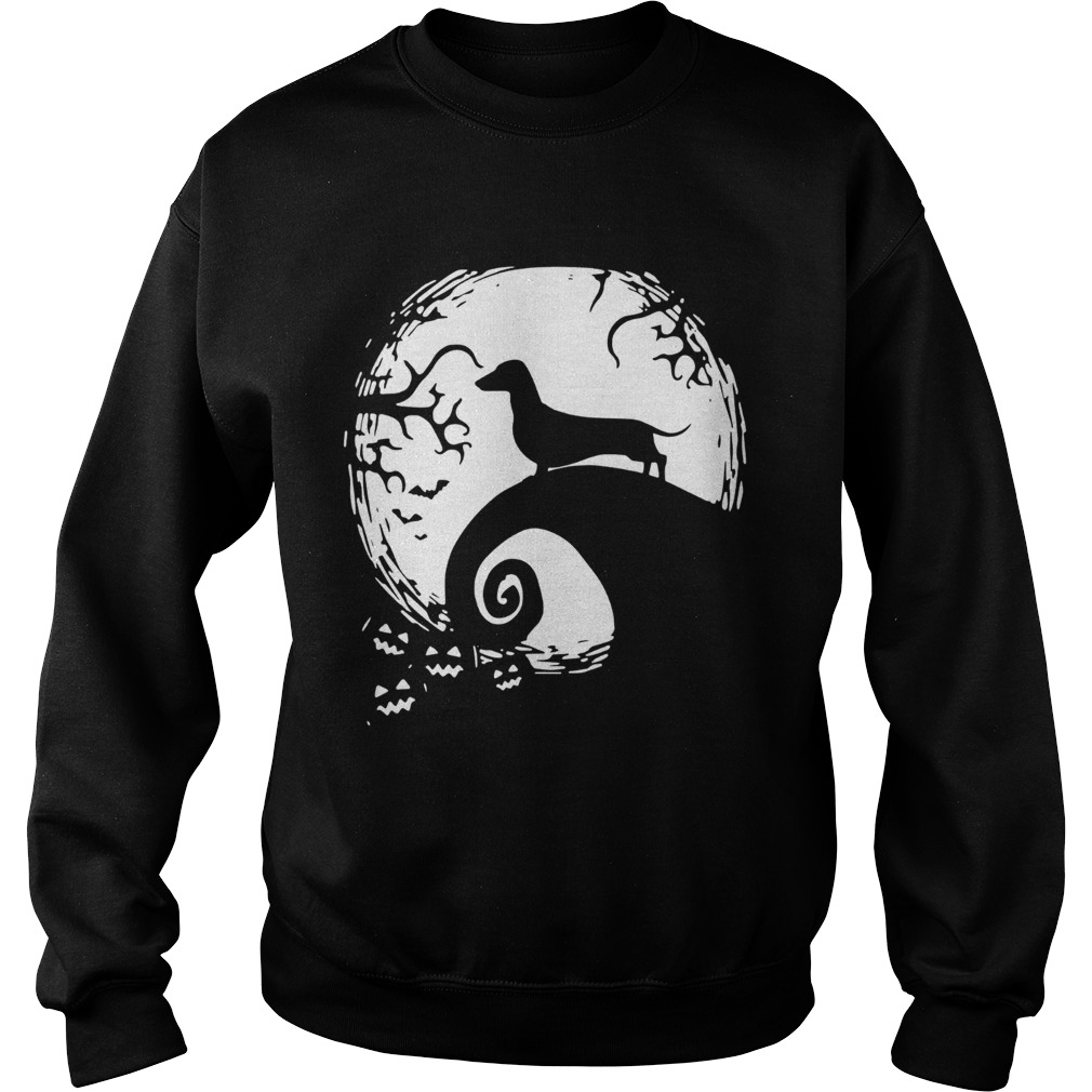 Dachshund in the midnight moon Halloween shirt Dachshund in the midnight moon Halloween shirt