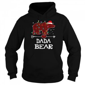Dada Bear Shirt Red Buffalo Plaid Dada Bear Pajama Shirt 5