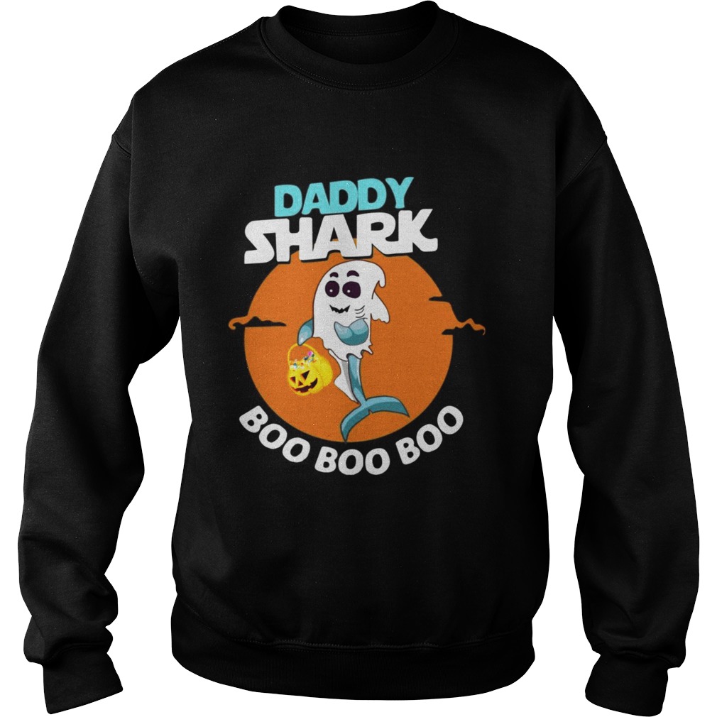 Daddy shark ghost boo boo boo Halloween shirt Daddy shark ghost boo boo boo Halloween shirt