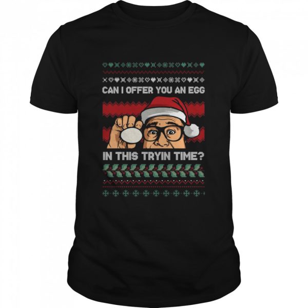 Danny Devito can I offer you an egg in this trying time Christmas 2022 shirt