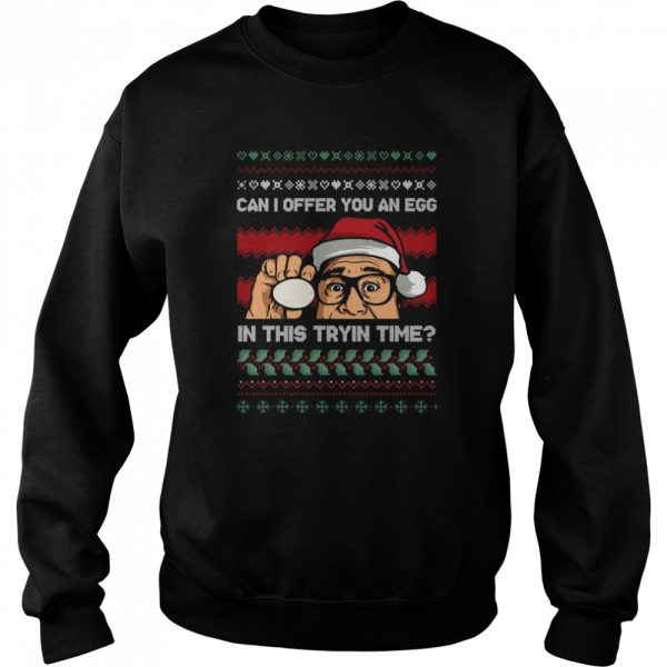 Danny Devito can I offer you an egg in this trying time Christmas 2022 shirt