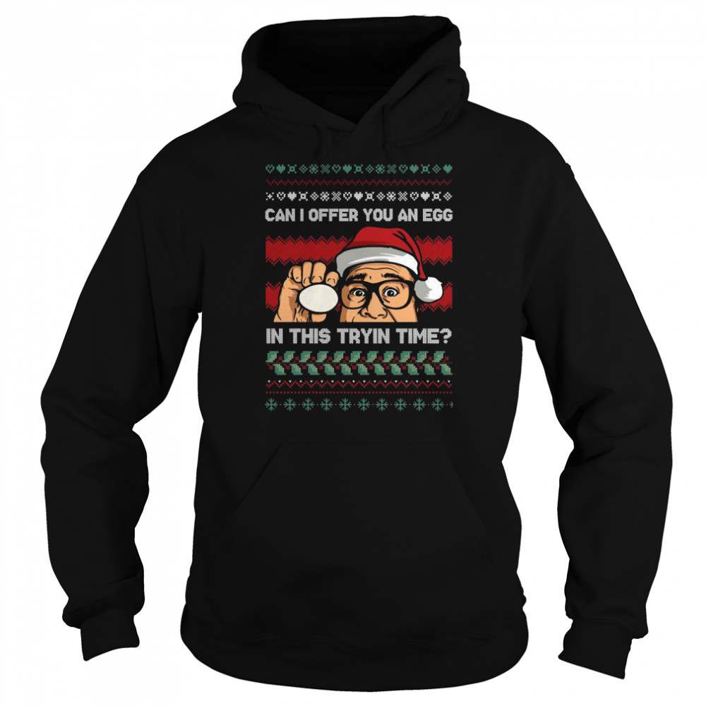 Danny Devito can I offer you an egg in this trying time Christmas 2022 shirt Danny Devito can I offer you an egg in this trying time Christmas 2022 shirt