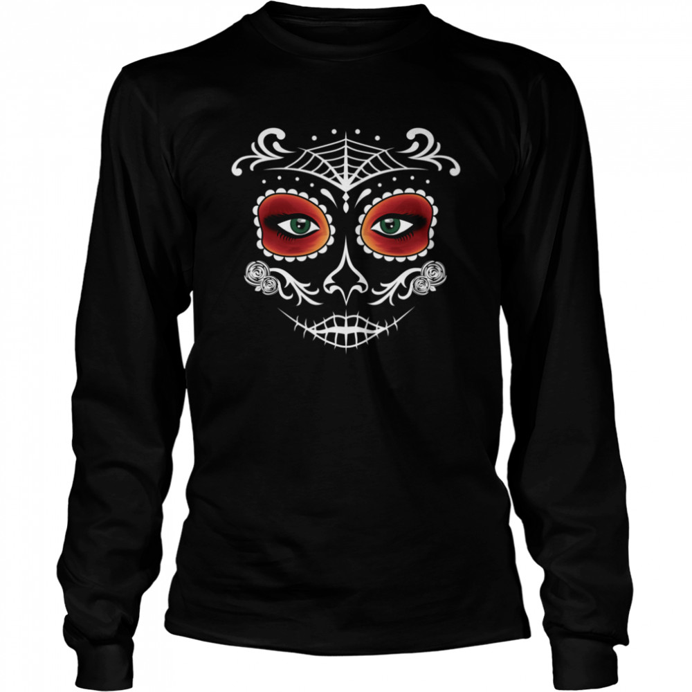Day Of The Dead Mask Sugar Skull Halloween shirt Day Of The Dead Mask Sugar Skull Halloween shirt