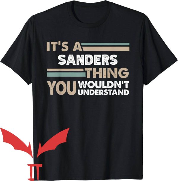 Deion Sanders T-Shirt It’s A Sanders Thing You Wouldn’t Understand