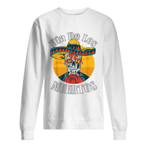 Dia De Los Muertos Day Of The Dead Skull Costume Halloween shirt