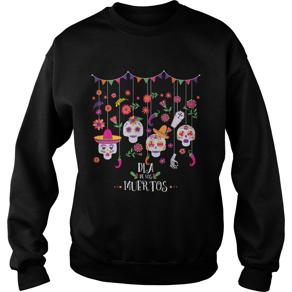 Dia De Los Muertos Funny Day of the dead Hanging skulls TShirt Dia De Los Muertos Funny Day of the dead Hanging skulls TShirt