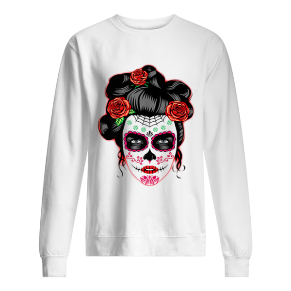 Dia de los Muertos Day of the Dead Skull Halloween shirt