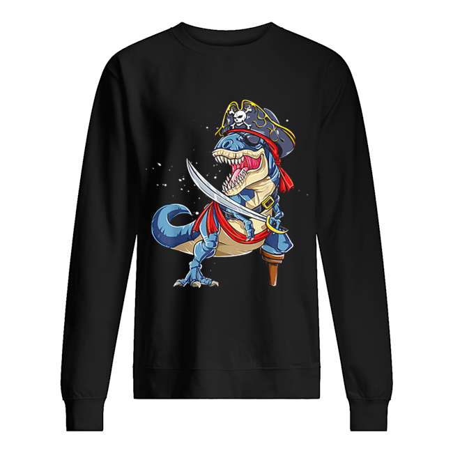 Dinosaur T rex Pirate Jolly Roger Halloween Gifts shirt Dinosaur T rex Pirate Jolly Roger Halloween Gifts shirt