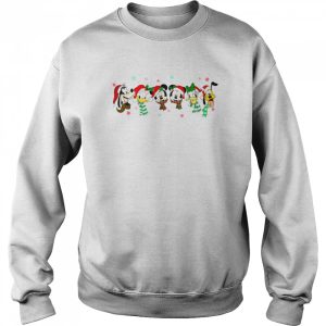 Disney Cute Mickey And Friends Christmas shirt 4