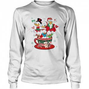 Disney Ducktales Christmas Coffee Cup Balloon shirt 3 1