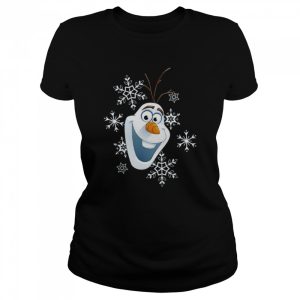 Disney Frozen Olaf Smile Snowflake Christmas T Shirt 2