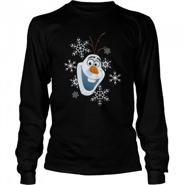 Disney Frozen Olaf Smile Snowflake Christmas T-Shirt