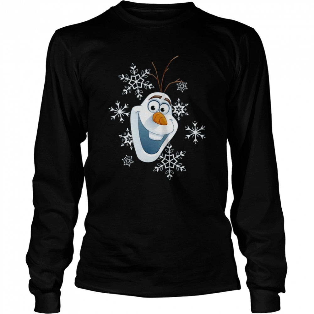 Disney Frozen Olaf Smile Snowflake Christmas T-Shirt Disney Frozen Olaf Smile Snowflake Christmas T-Shirt