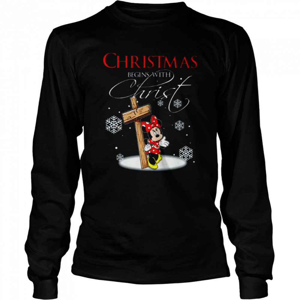 Disney Santa Minnie Mouse Christmas T-Shirt Disney Santa Minnie Mouse Christmas T-Shirt