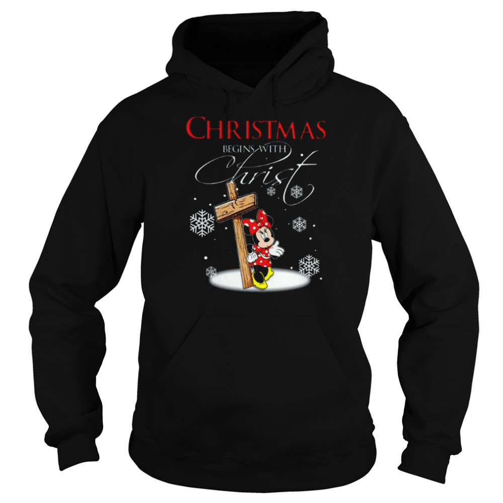 Disney Santa Minnie Mouse Christmas T-Shirt Disney Santa Minnie Mouse Christmas T-Shirt