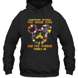 Disney Somewhere Between The Mouse Ears And The Horror ThereS Me T Shirt 3