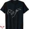 Dog Dad T-Shirt Dog And People Punch Hand Tee Animal