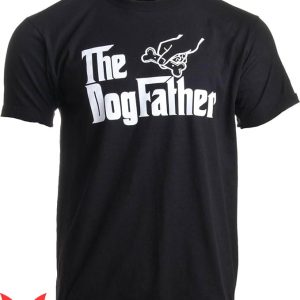 Dog Dad T-Shirt Fun Humor Daddy T-Shirt Animal