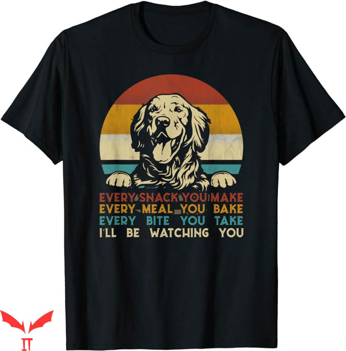 Dog Dad T-Shirt Golden Retriever Dog Breed Retro Tee Animal Dog Dad T-Shirt Golden Retriever Dog Breed Retro Tee Animal