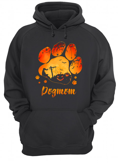 Dog Paw Dog Mom Halloween T-Shirt Dog Paw Dog Mom Halloween T-Shirt