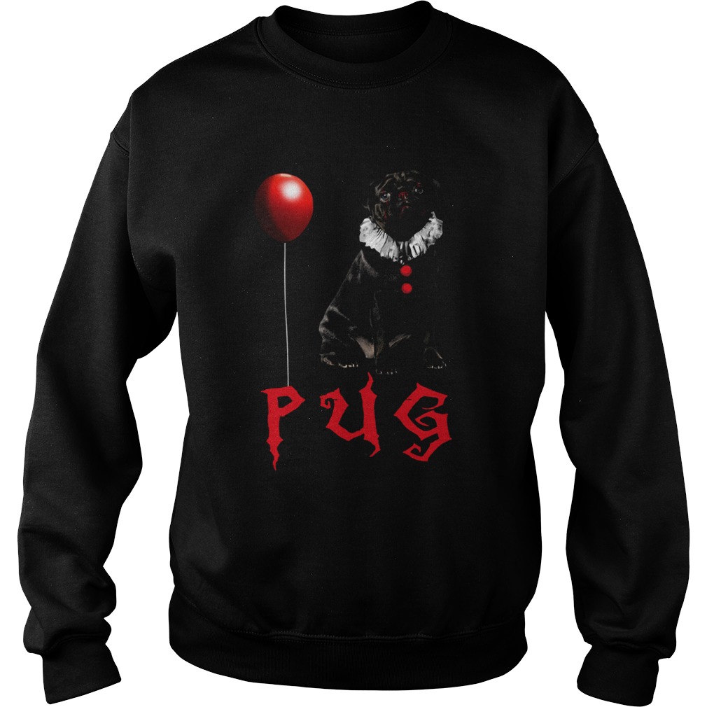 Dog Pug Clown Halloween shirt Dog Pug Clown Halloween shirt