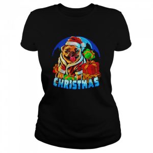 Dog Santa Pajama Christmas shirt