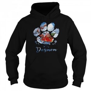 Dogmom paw christmas shirt 5