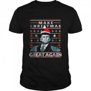 Donald Trump Make Christmas Great Again Ugly Xmas Sweater T-Shirt