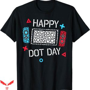 Dot Day T-Shirt Boy Game Controller Colourful Polka Dot Tee