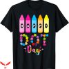 Dot Day T-Shirt Colorful Crayons T-Shirt Trending