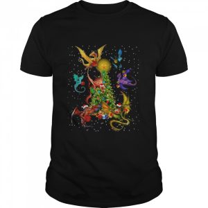 Dragons Around Christmas Tree Sweater T-shirt