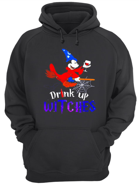 Drink up Witches Mickey Mouse wine Halloween shirt Drink up Witches Mickey Mouse wine Halloween shirt