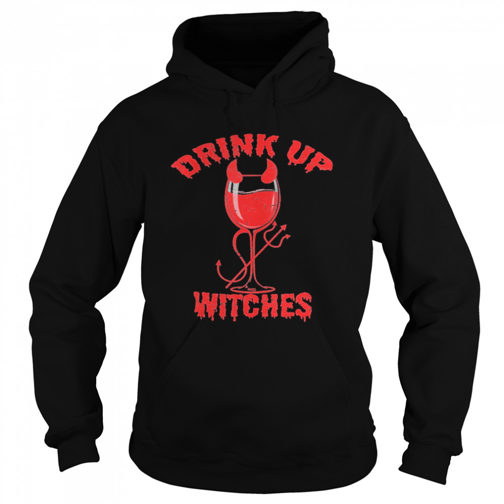 Drink up witches for Women Bestie Drinking Squad Red Wine shirt Drink up witches for Women Bestie Drinking Squad Red Wine shirt