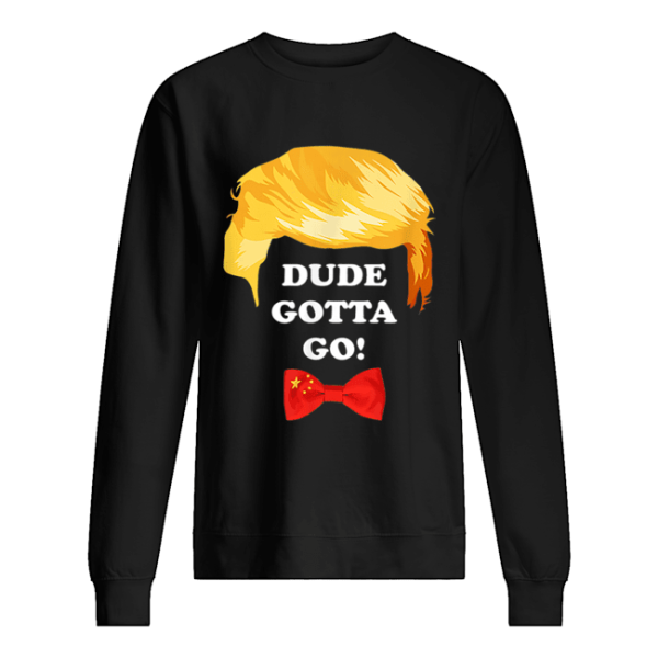 Dude Gotta Go Kamala Halloween Trump shirt