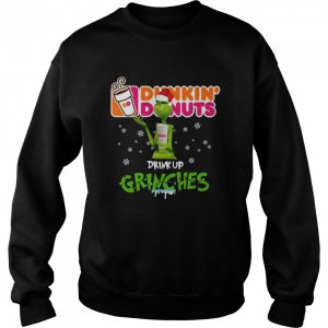 Dunkin Donuts Drink Up Grinches Christmas 2021 Sweater Shirt 4