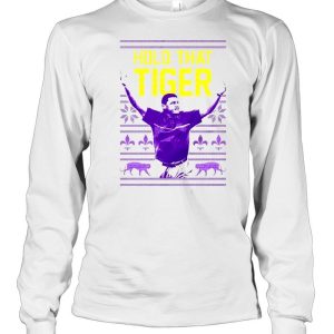 Ed Orgeron Hold That Tiger Christmas shirt 3