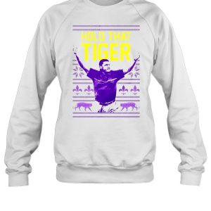Ed Orgeron Hold That Tiger Christmas shirt 4